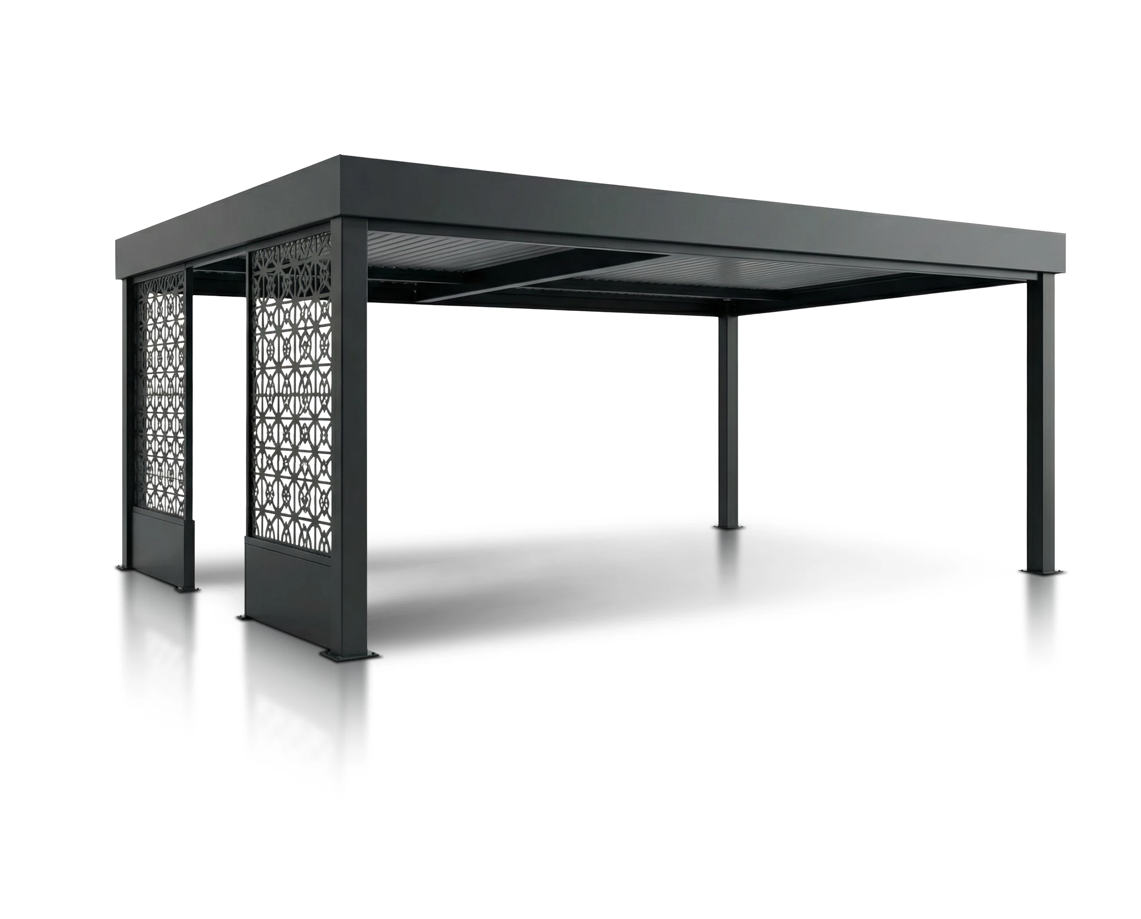 Carport - azúrové panely 4x4 m