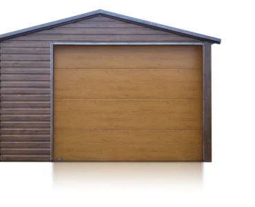 Sekcionálna brána 4.5x3 m Drevo-dekor