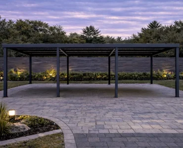 Carport 8×6 Hliníkový prístrešok pre auto