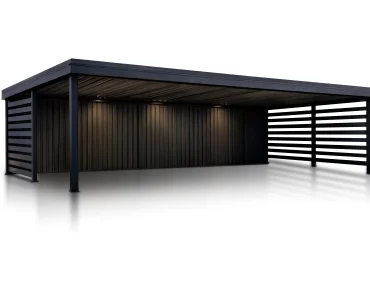 Carport 9×6 Hliníkový prístrešok pre auto