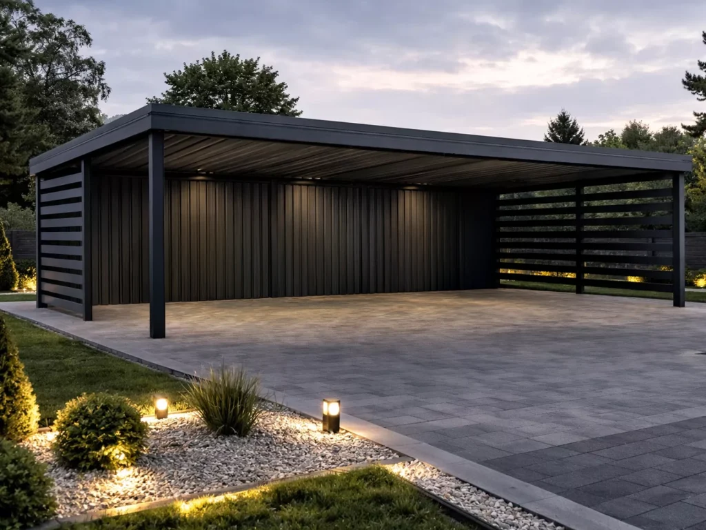 carport 9×6-z-tlem