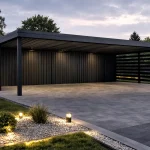 carport 9×6-z-tlem