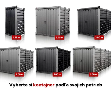 Skladový kontajner – predpredaj