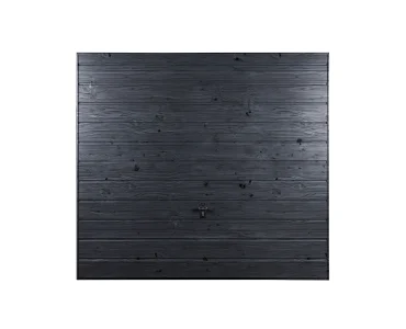 Garážová brána 2x2 m, výklopná, drevodekor, vodorovné prelisy, panel 17 cm